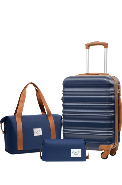 Luggage Set - Grey/Pink - photo 3