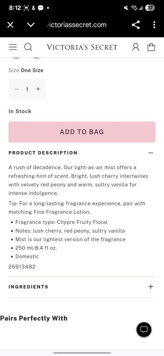 Victoria's Secret Bombshell Intense & Bodacious Perfume image indicator(3)