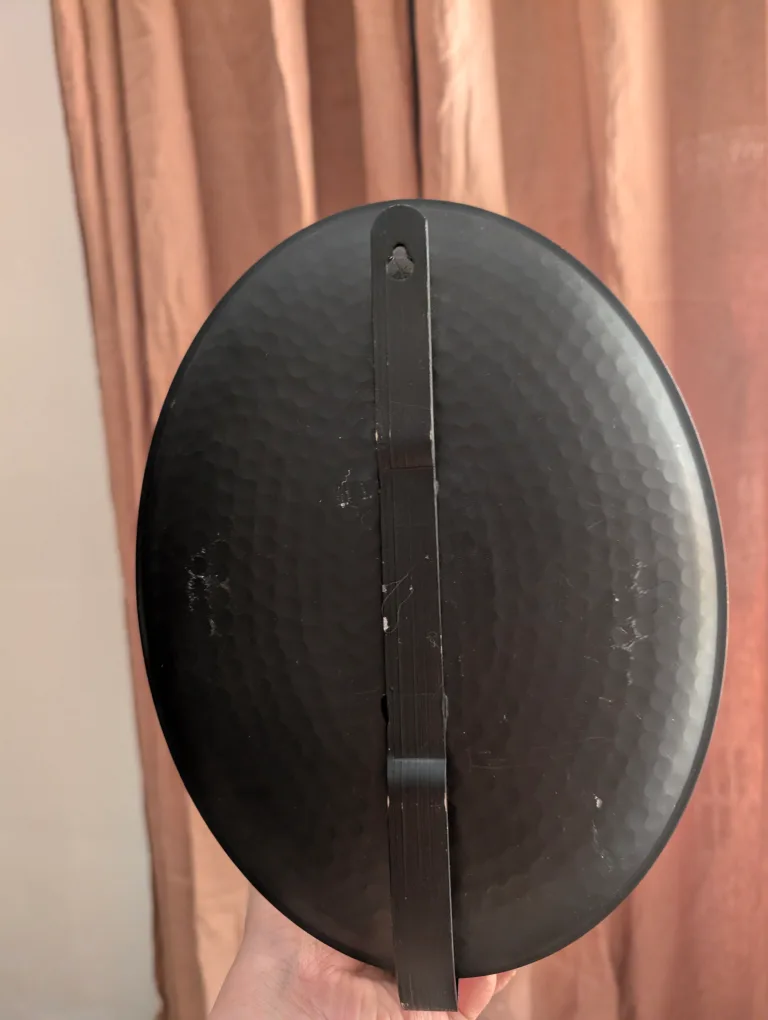 Gold Hammered Tray / Candle Dish image indicator(6)