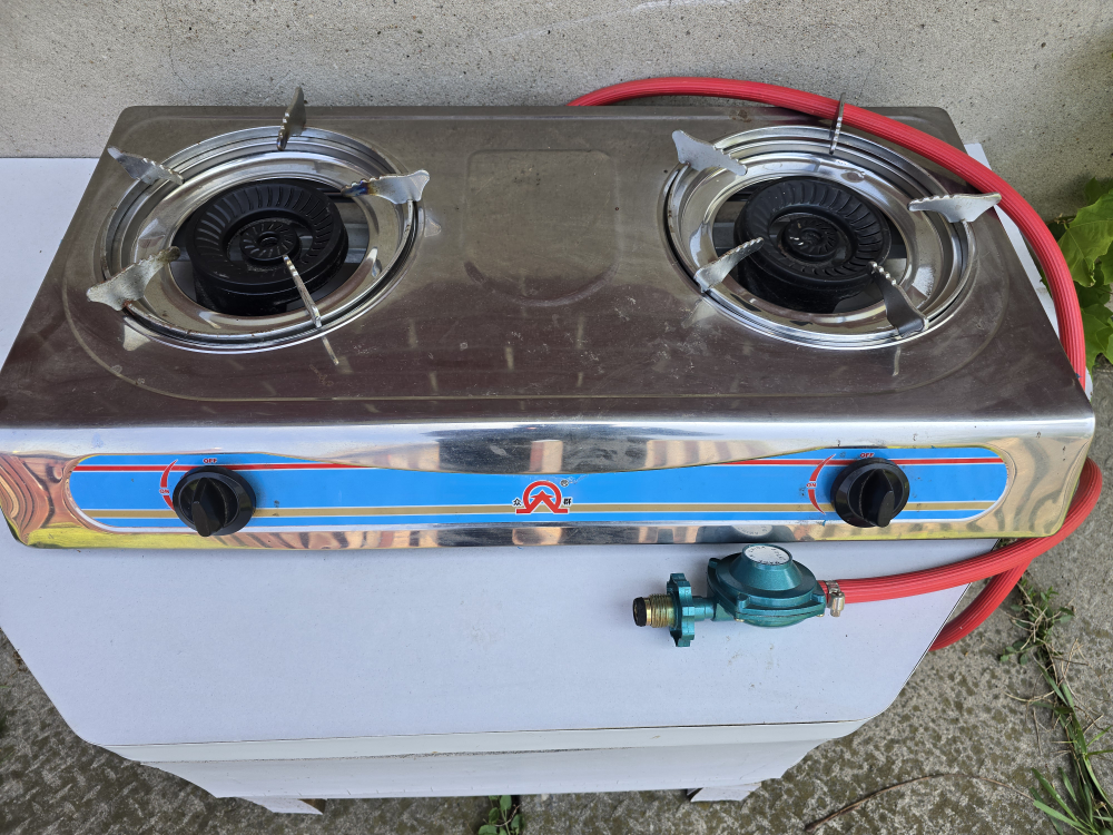 Double Burner Propane Stove