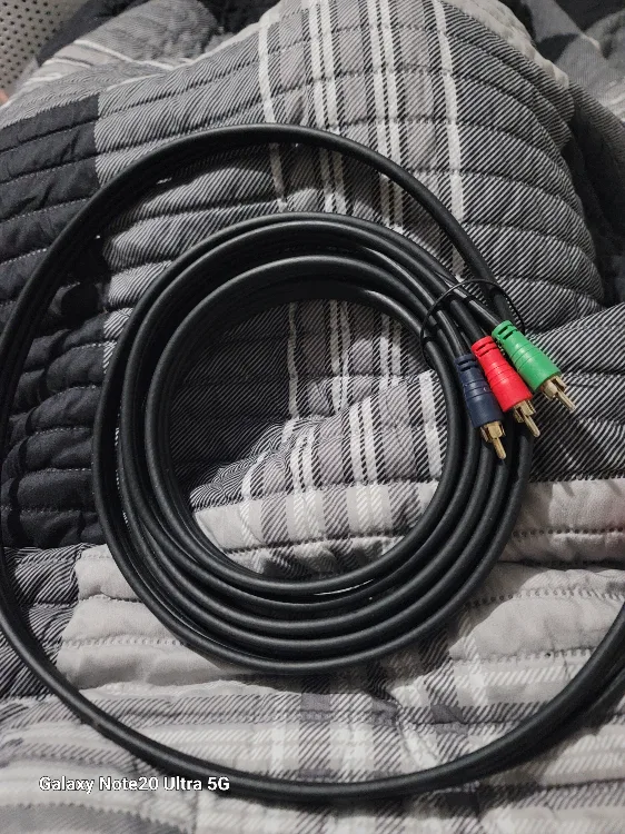 RCA Component Video Cable - Black thumbnail