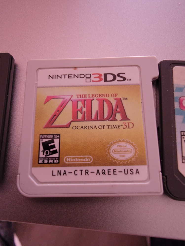 Nintendo 3DS & Zelda Ocarina of Time 3D Game - photo 5