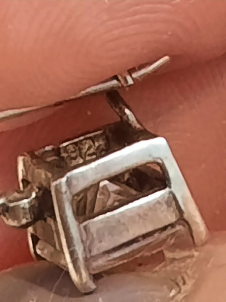 Sterling Silver Chain Bracelet & Earrings Set image indicator(5)