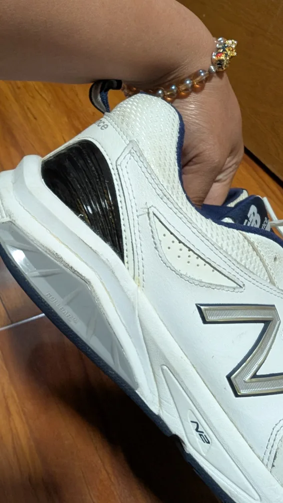 New Balance 857 White Sneakers 💚 image indicator(2)