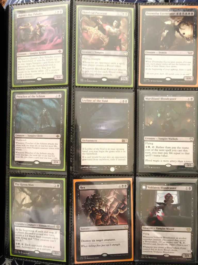 Magic the Gathering Cards Lot (Rare) (Black) image indicator(3)