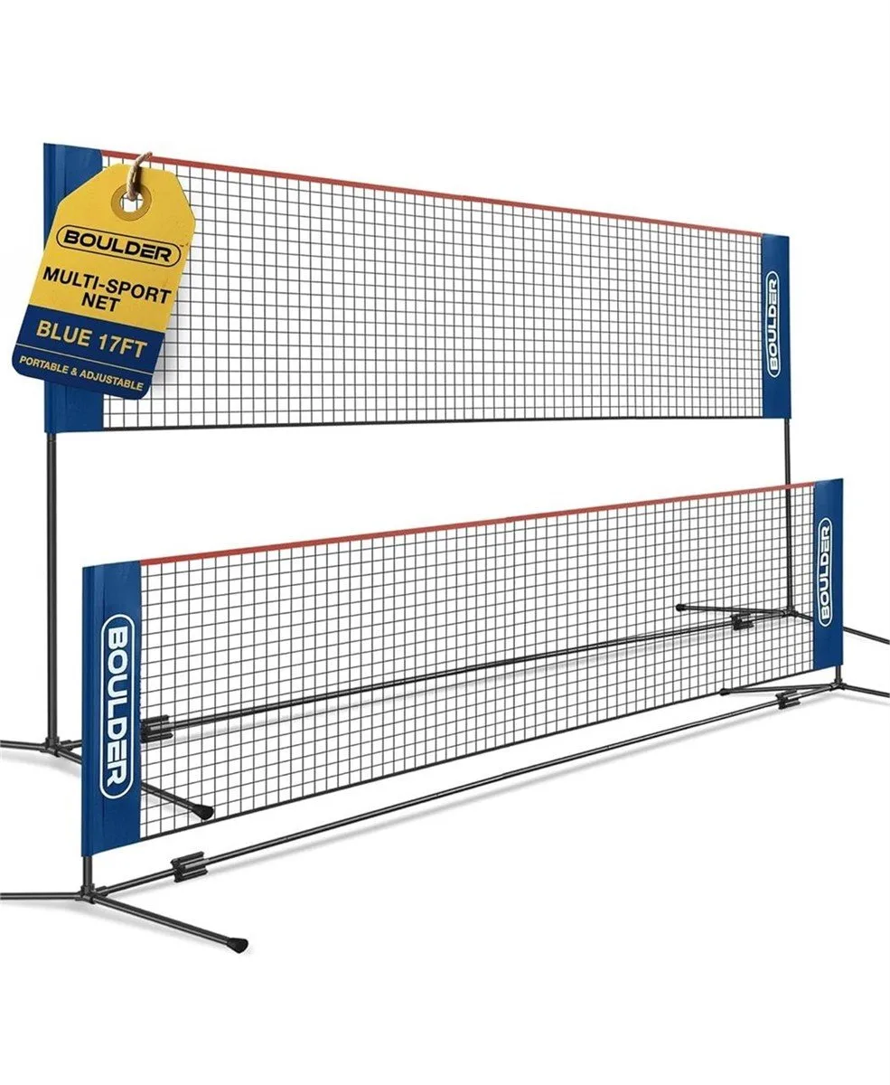 New Boulder Multi-Sport Net - Blue 17ft