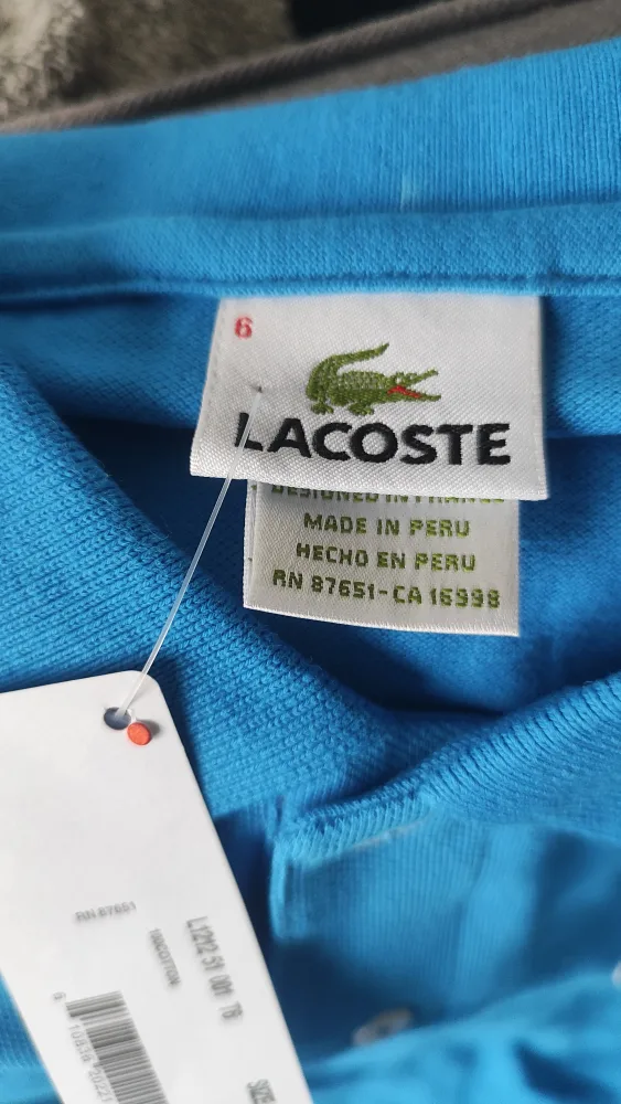 Lacoste Cobalt Blue Polo Shirt image indicator(4)