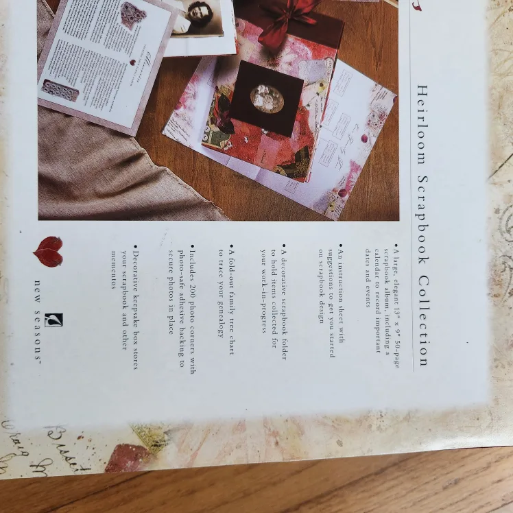New Family Heirloom Scrapbook Collection image indicator(4)
