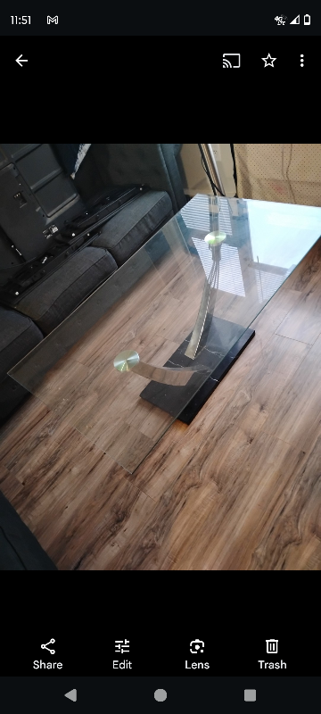 Modern Marble Glass Coffee Table