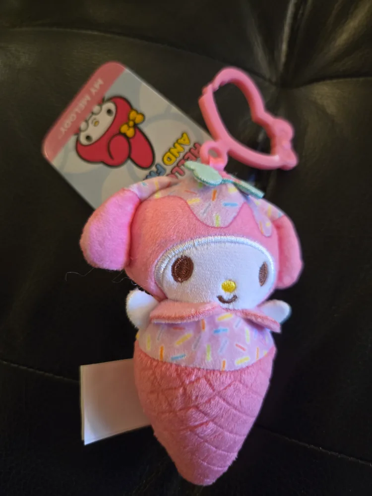 Sanrio Ice Cream Cone Plush Keychain $10 Each image indicator(3)