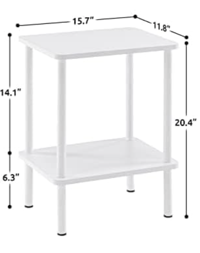 White side table - photo 4
