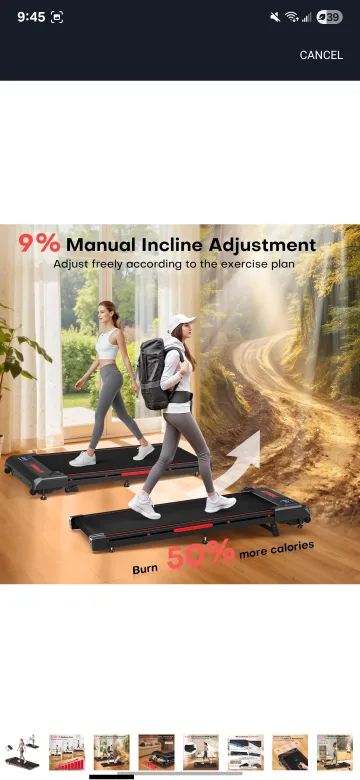 Walking Pad Treadmill - New in Box! image indicator(3)