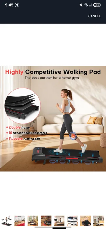 Walking Pad Treadmill - New in Box! image indicator(5)