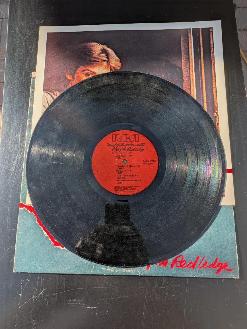 Hall & Oates - Along the Red Ledge - Vinyl Record image indicator(3)