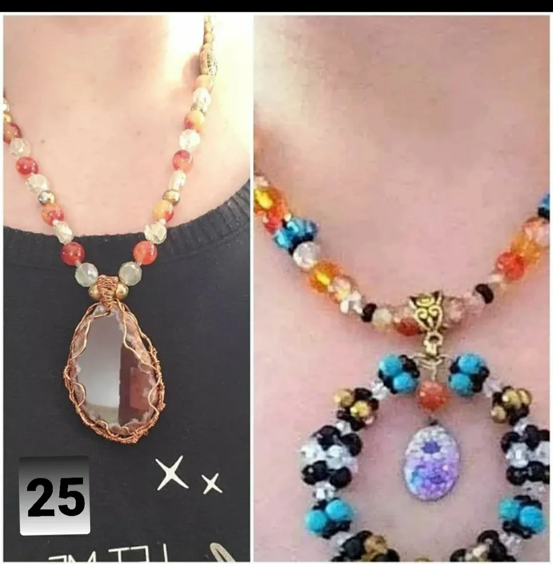 New Handmade Gemstone and crystal Jewelry image indicator(6)