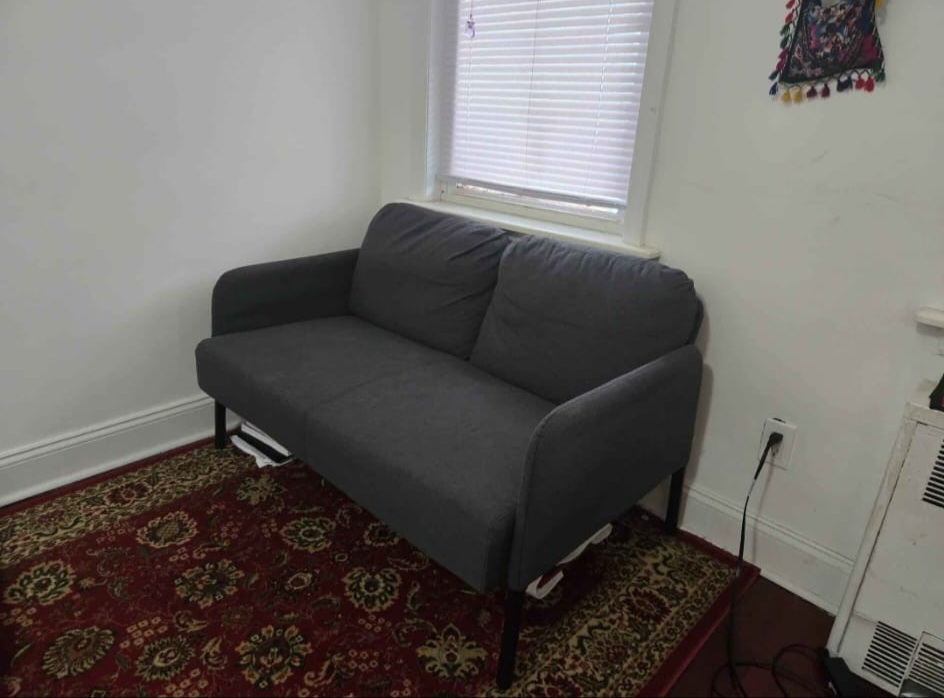 Cozy Gray Loveseat from Ikea - photo 4