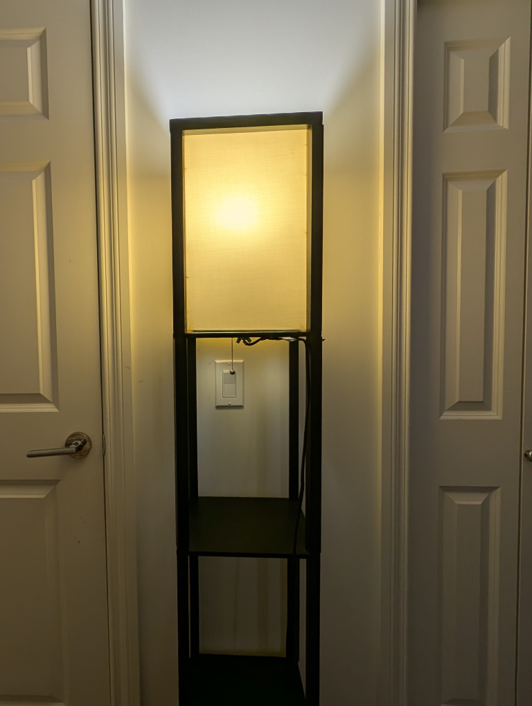 Floor Lamp with Shelves - photo 4