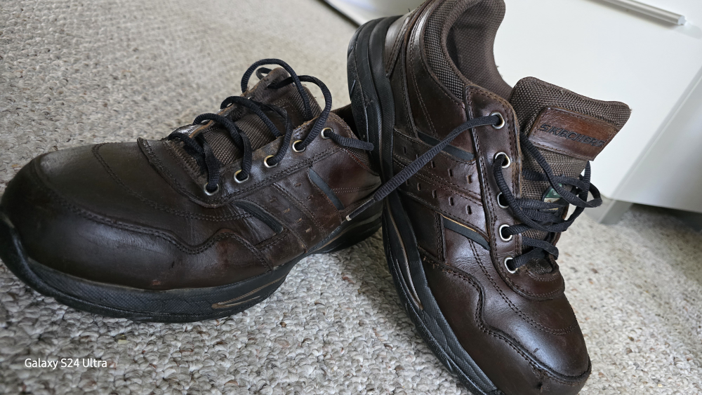 Men's Steel Toe Composite Plate Work Shoes  size 11. - photo 5