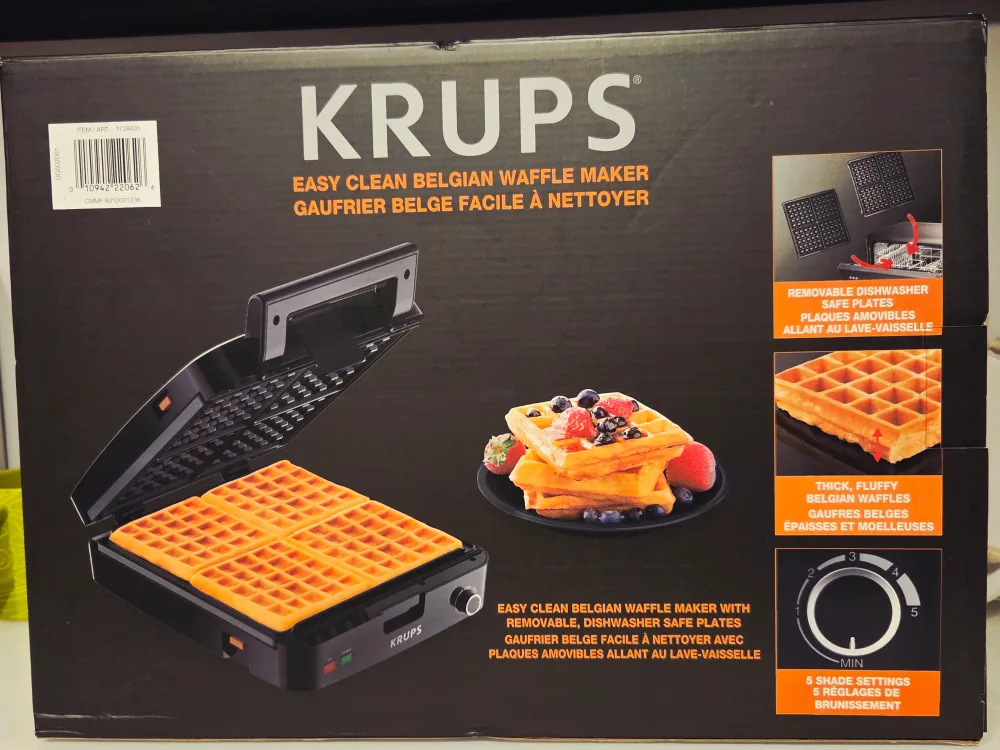 Krups Waffle Maker thumbnail