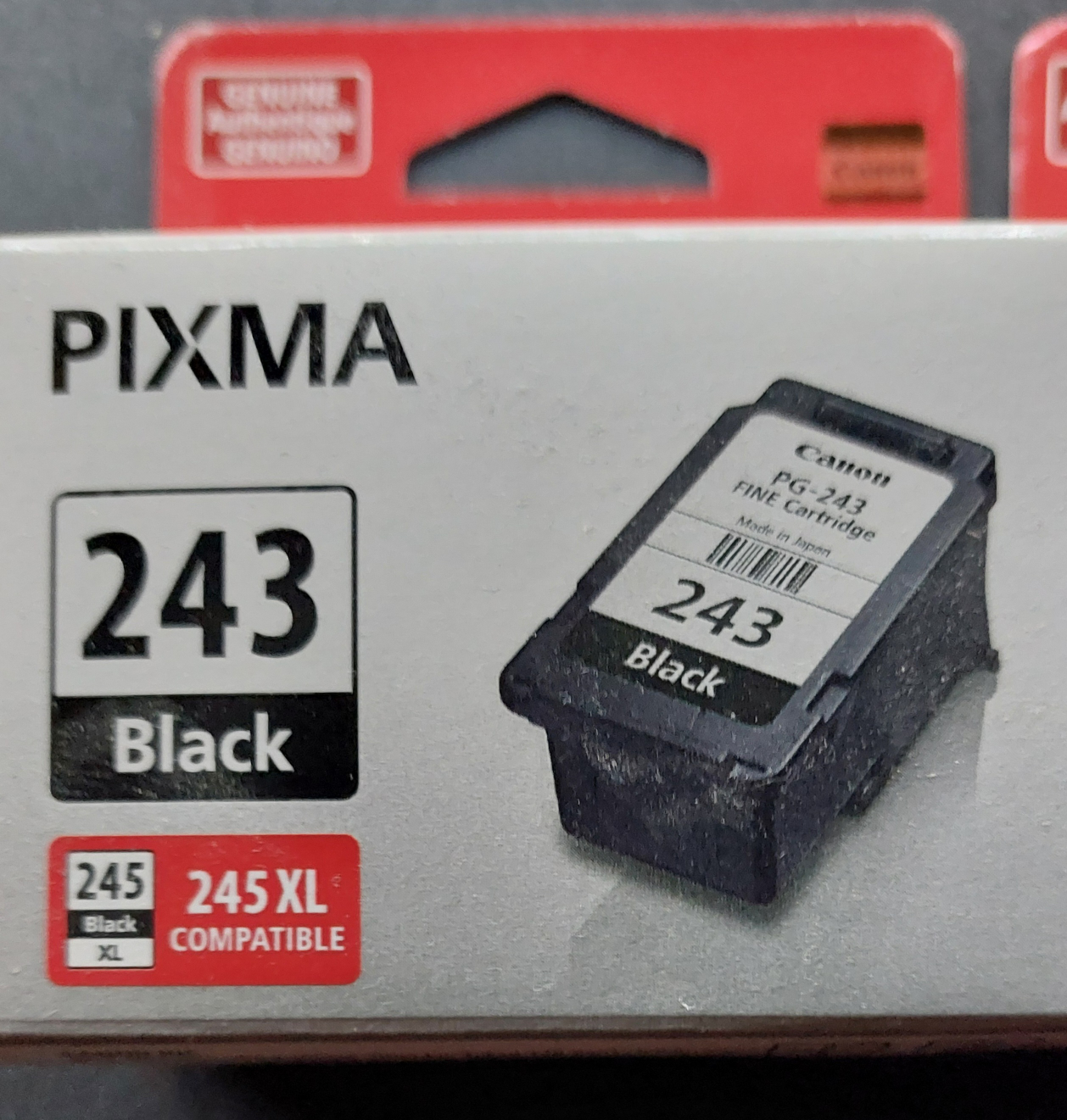 Canon black and color ink cartridges - photo 2