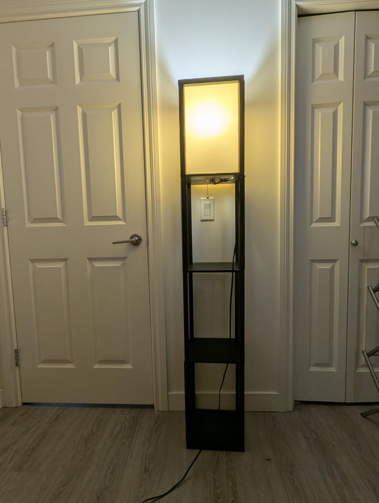 Floor Lamp with Shelves - photo 2