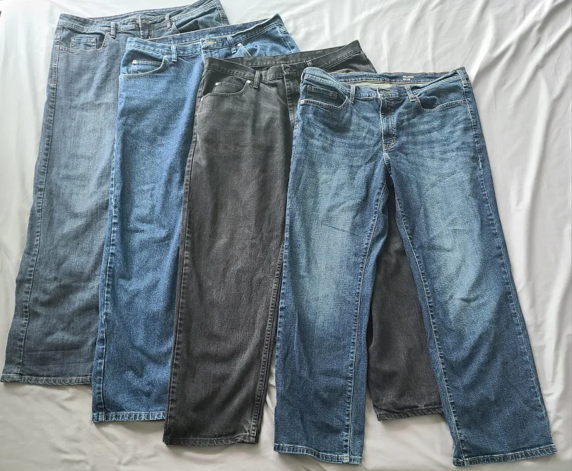 Men's Jeans Buffalo, 2 x Wrangler (38x32), 1 x Sonoma (38x30) image indicator(2)