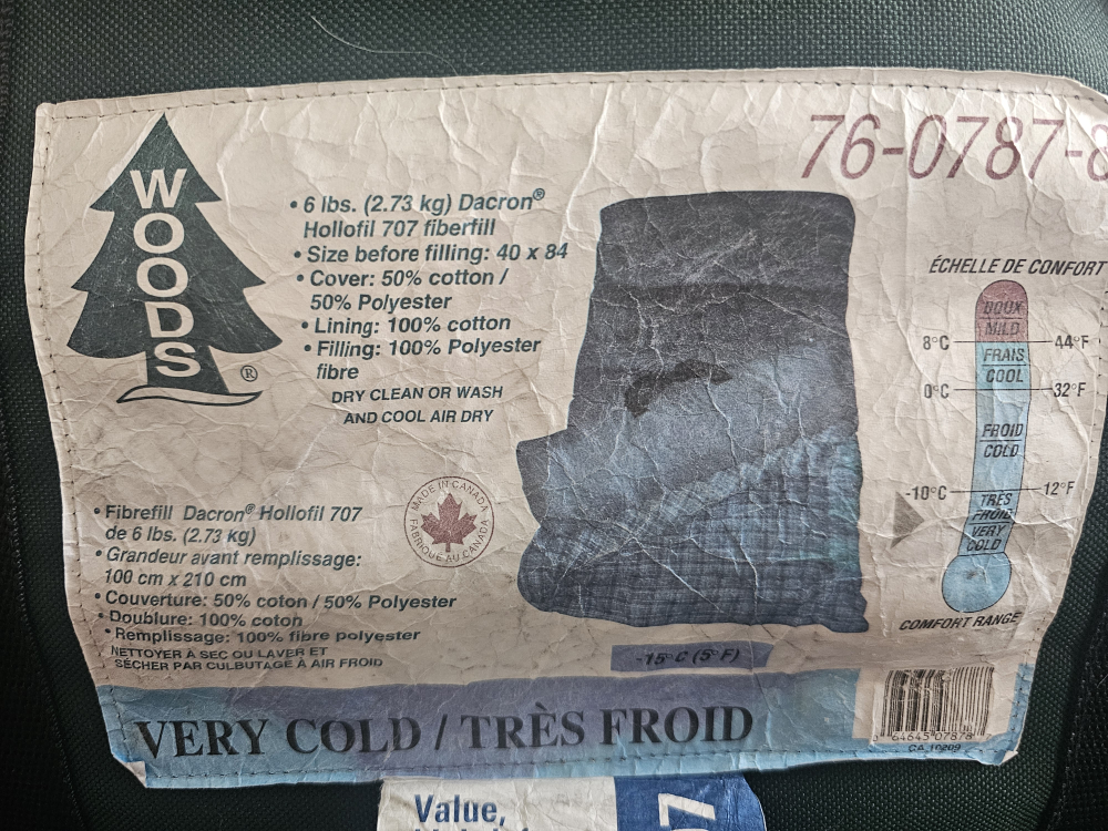 Woods Sleeping Bag