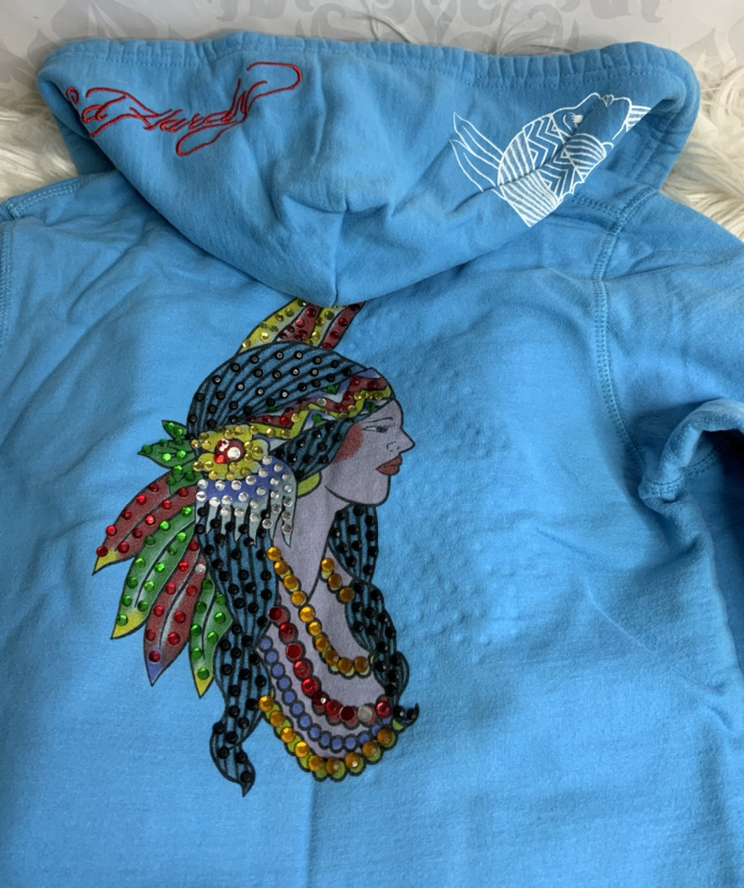 Ed hardy women’s hoodie - photo 3