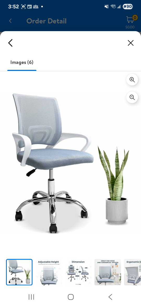White Desk and a Chair - photo 2