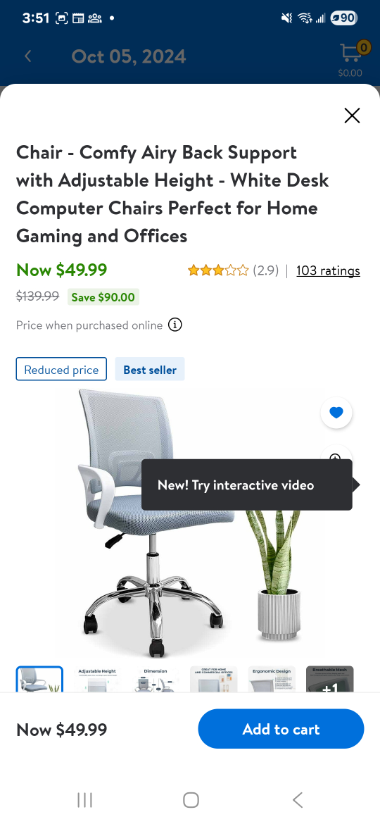 White Desk and a Chair - photo 3