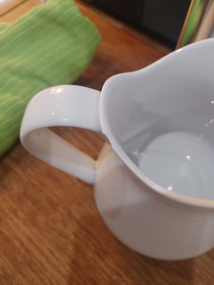 White Ceramic Pitcher - photo 4