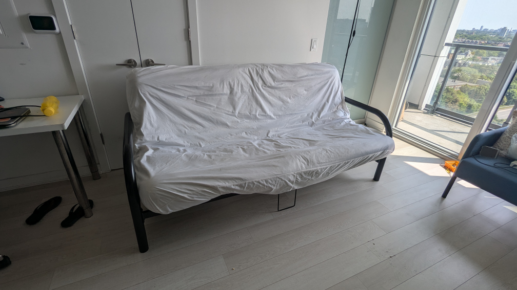 Futon Bed with Black Frame - photo 3