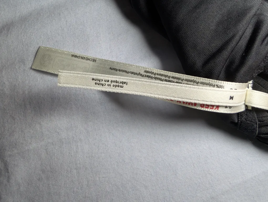 Anthropologie Black Ruffled Skirt - Size M image indicator(7)