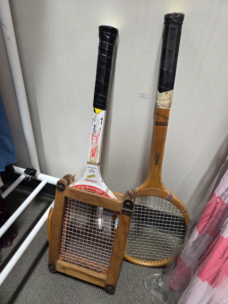 Vintage Dunlop & Sportcraft Tennis Racquets image indicator(2)