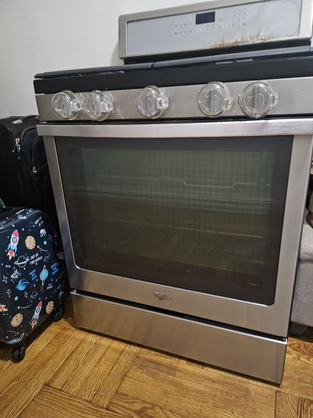 Whirlpool Stainless Steel Oven and Stove