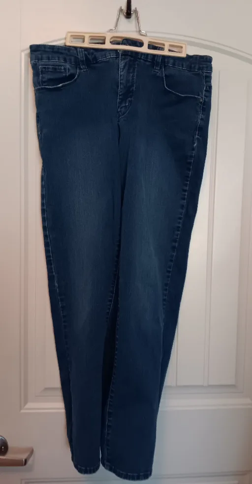 Floral Tank Top, Jeans and Embellished Navy Top Set thumbnail