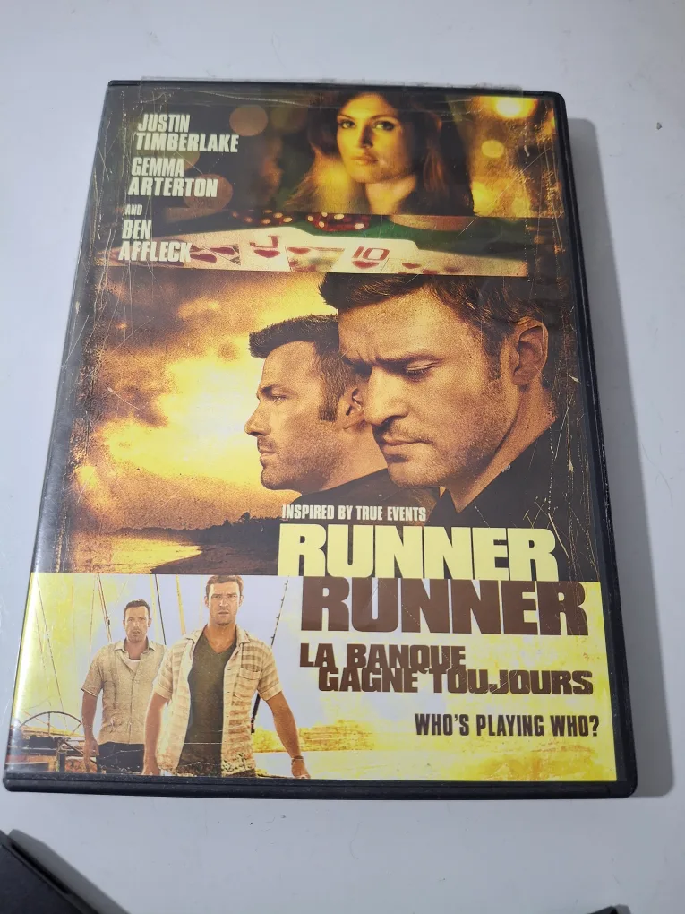 Runner Runner DVD #freecycle thumbnail