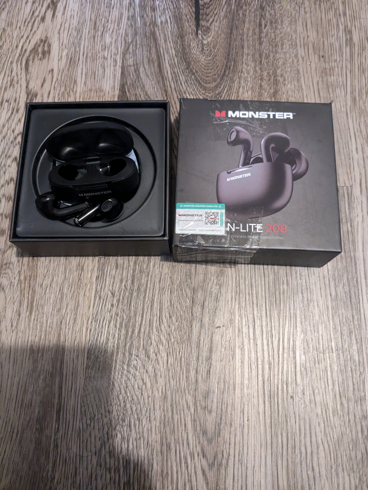 Monster N-Lite 208 Wireless Headphones