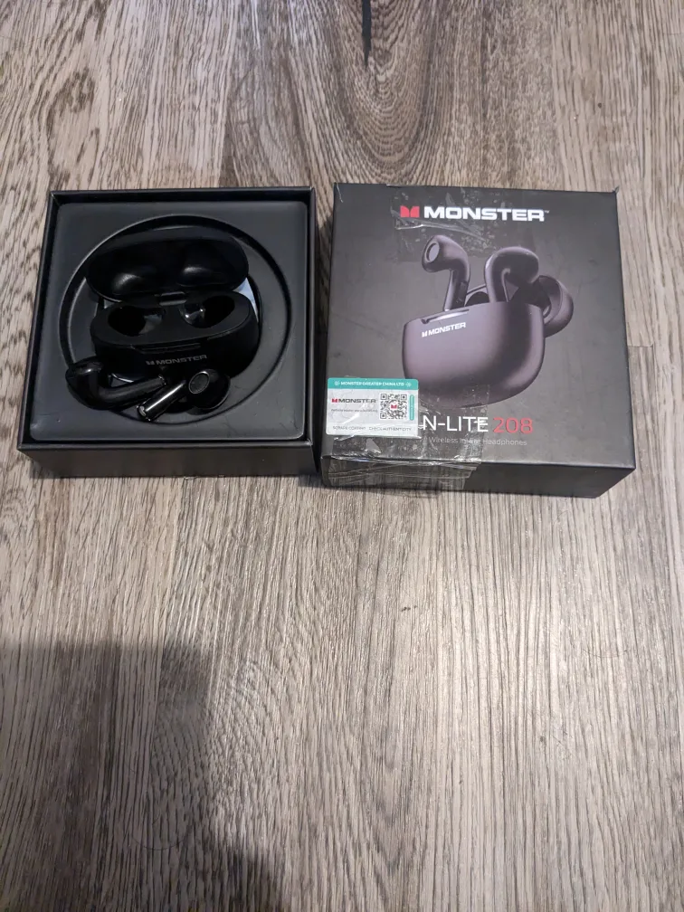Monster N-Lite 208 Wireless Headphones thumbnail