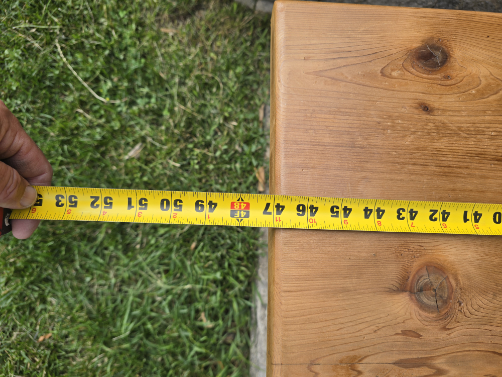 Cedar coffee table - photo 3