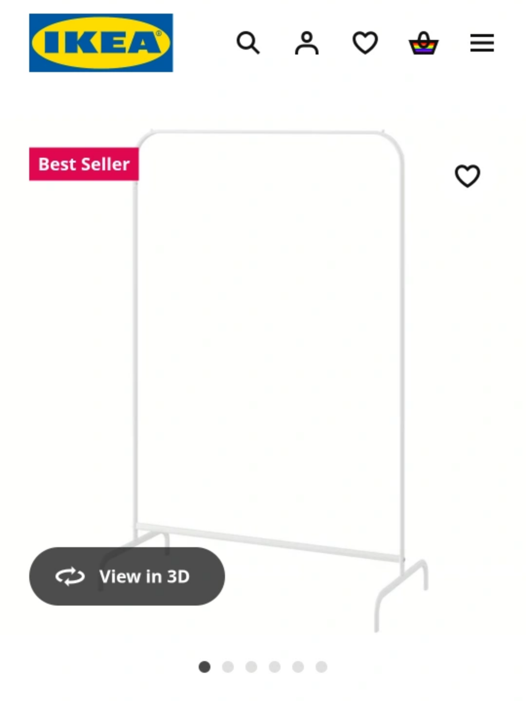 IKEA Mulig clothes rack - photo 2