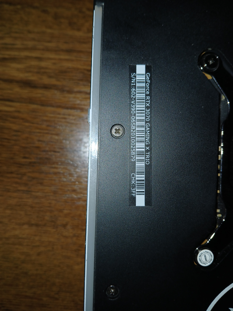 MSI RTX 3070 GAMING X TRIO - photo 2