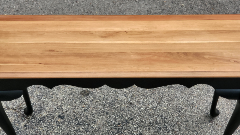 Wooden Console/Sofa Table - Black Legs - photo 2