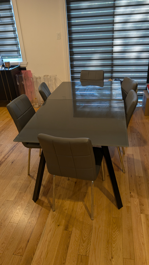 Glass Modern Dining Table - photo 2