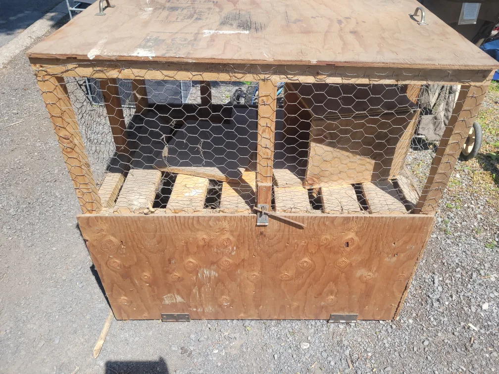 Handmade Wooden rabbit cage
