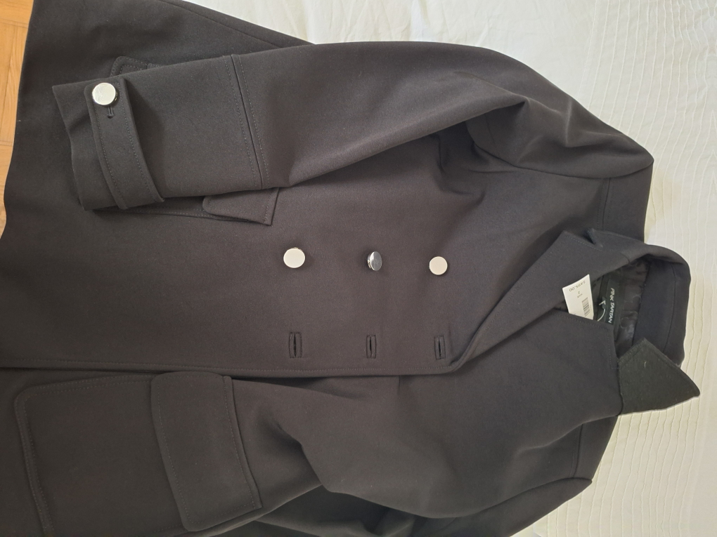 Pink Tartan Black Coat