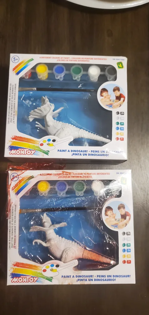 #freecycle MONTOY Paint a Dinosaur! Kit thumbnail
