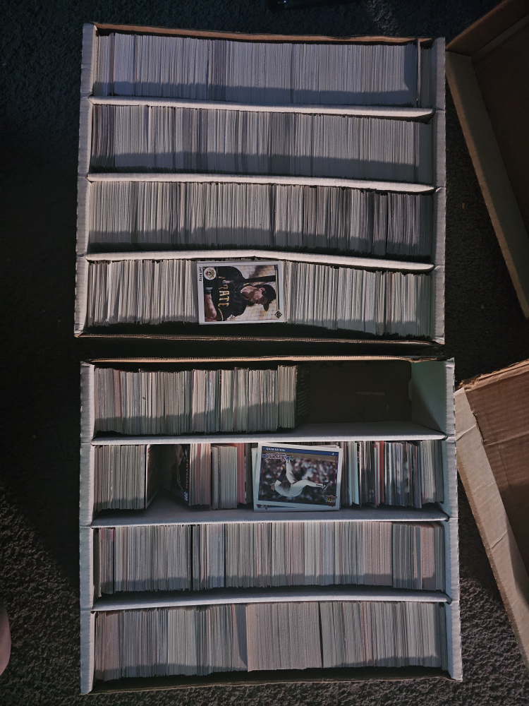 Box of Baseball Cards