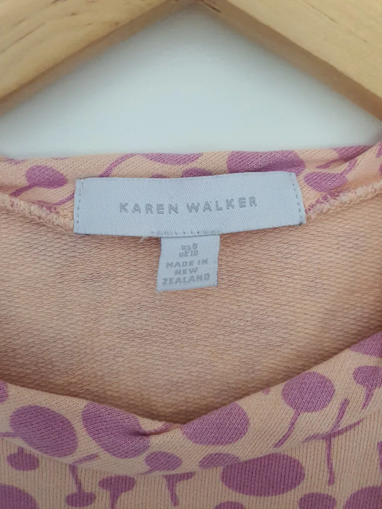 Karen Walker Floral Print Sweatshirt image indicator(2)