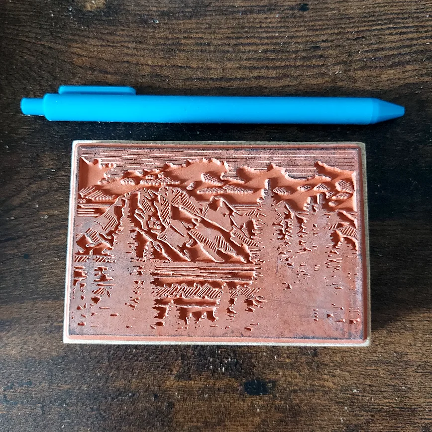 Landscape Stamp image indicator(2)